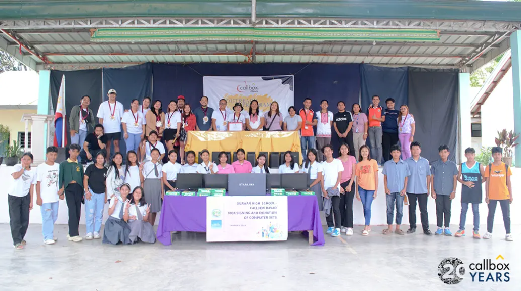 Callbox Davao 'Adopt-A-School' Program