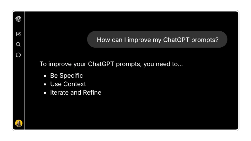 How can I improve my ChatGPT prompts
