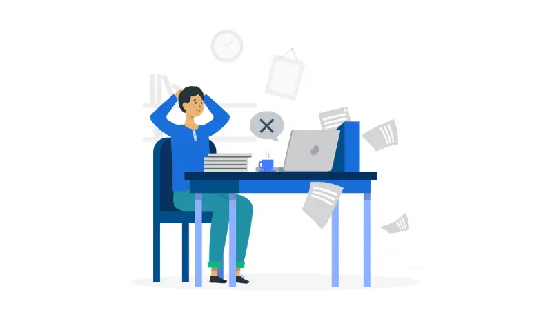 image for you appear unprofessional and disorganized
