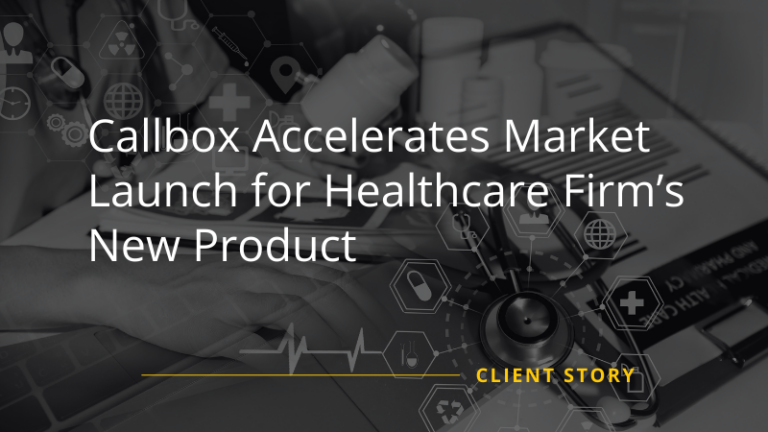 Callbox Leads Healthcare Firm Provider