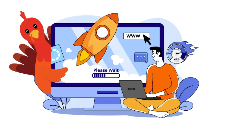 illustration for optimize your website for the holiday rush