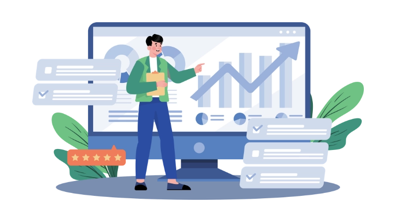 Interactive Case Studies and Proof Content