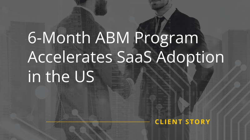 ABM Program for SaaS Adoption US