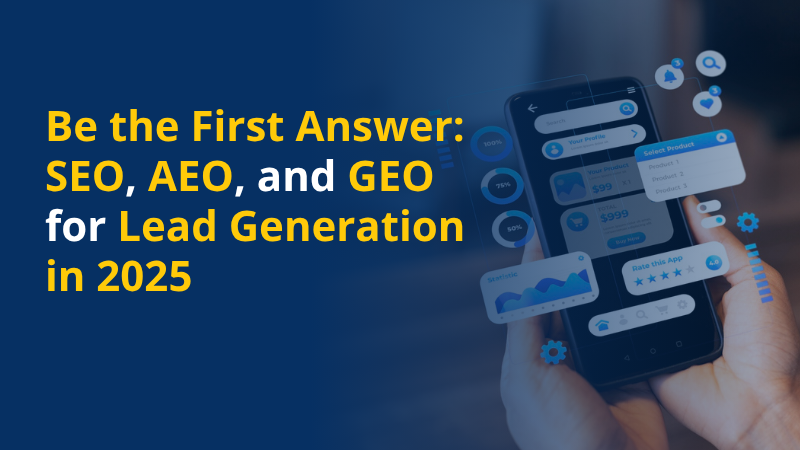 Lead Generation for AEO, SEO and GEO