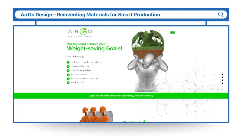 AirGo Design – Reinventing Materials for Smart Production
