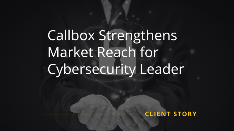 Callbox Cybersecurity Leader ANZ