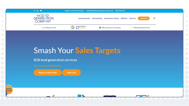 10. The Lead Generation Company (Glasgow)