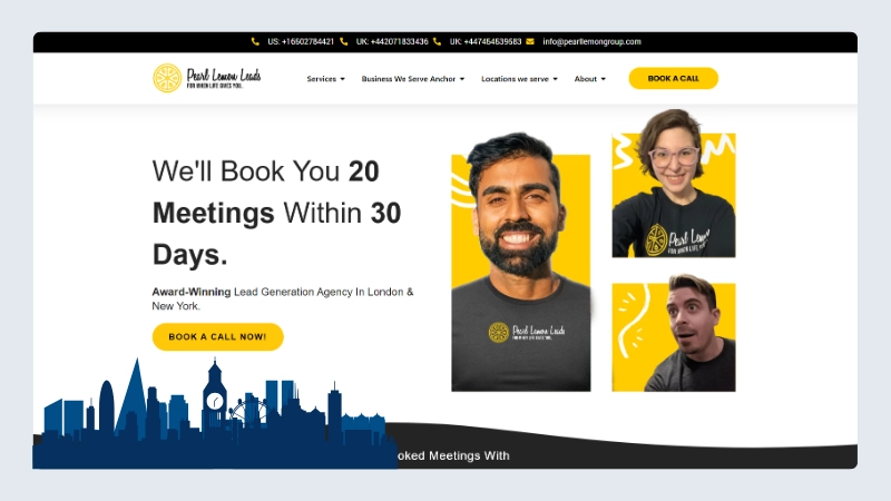 7. Pearl Lemon Leads (London, UK)