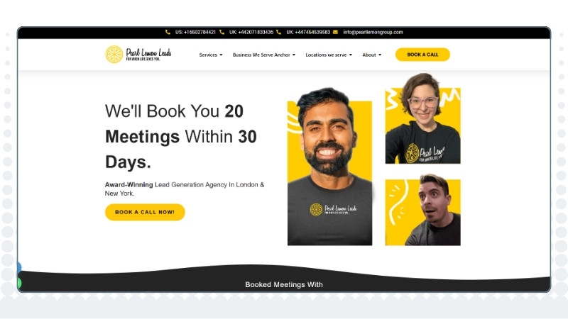 7. Pearl Lemon Leads (London)