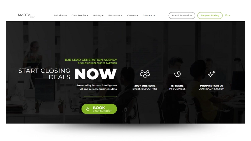 Best Outsourced SDR -  Martal Group