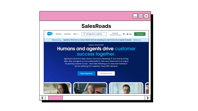 Salesroads top lead gen agencies