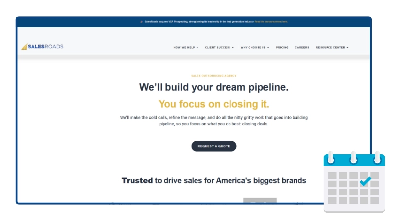 Top B2B Appointment Setting 2026 - SalesRoads