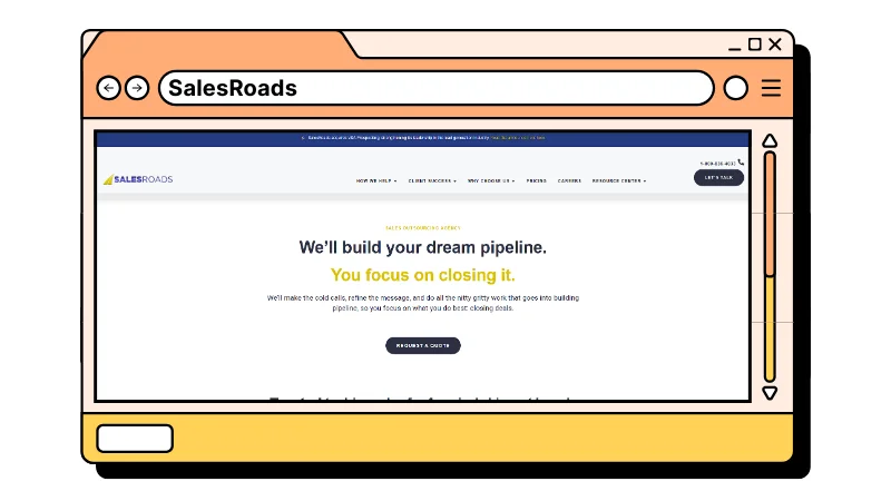 SalesRoads - Outsourced Telesales Agencies