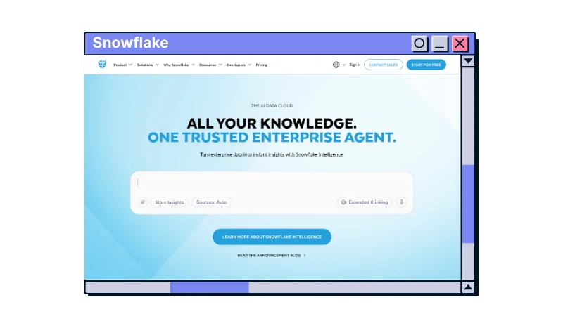 Snowflake - Data Management Software and Tools