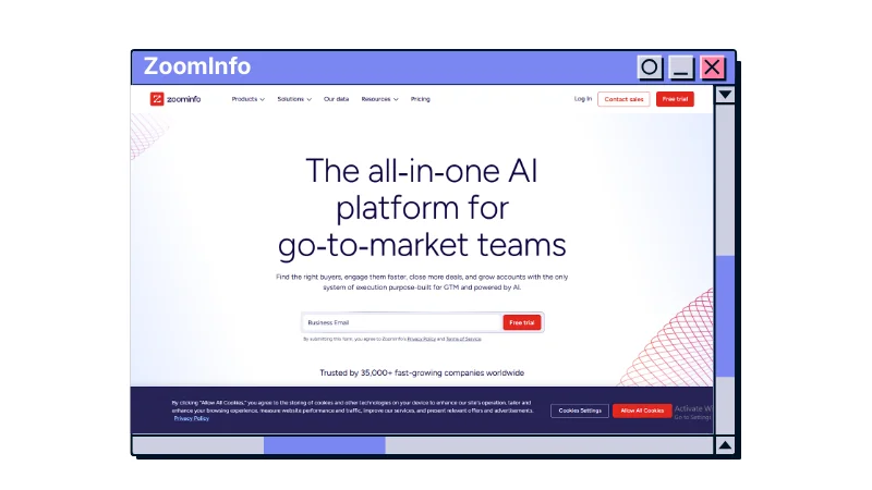ZoomInfo - Data Management Software and Tools