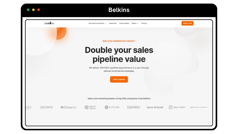 Belkins -SDR Agency for SaaS