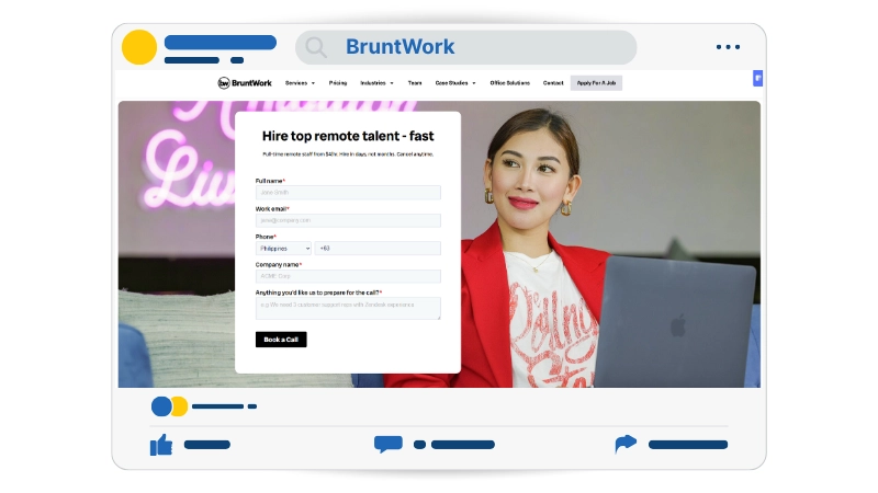 BruntWork - Cold Calling Service Provider