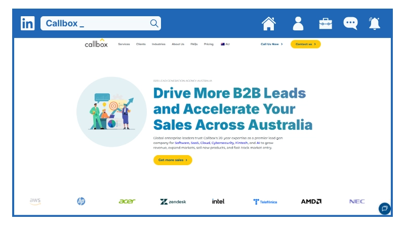 Callbox - Best LinkedIn Lead Generation Agency
