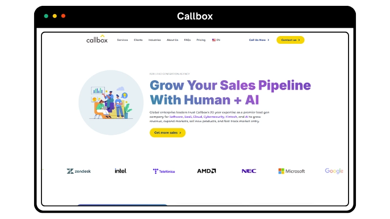 Callbox - Best SDR Agency for SaaS