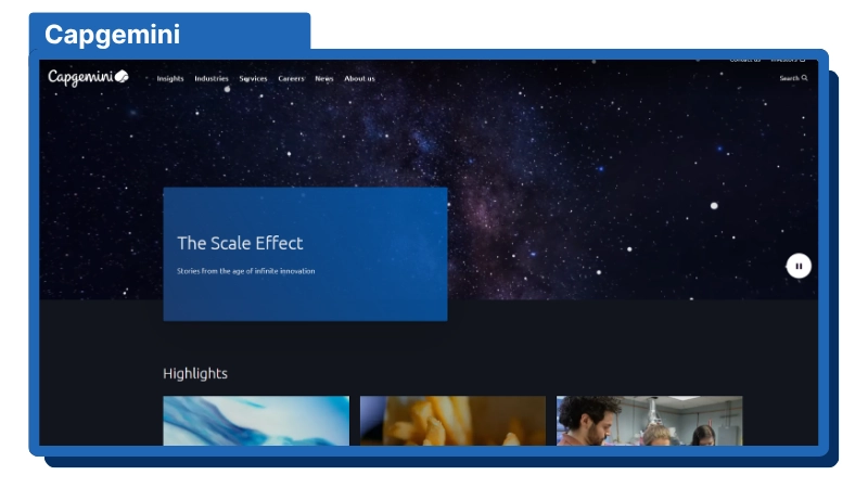 Capgemini - Managed AI Services Companies