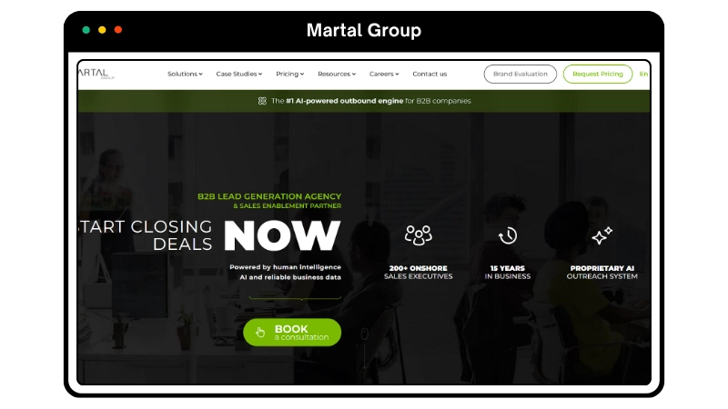 Martal Group - SDR Agency for SaaS