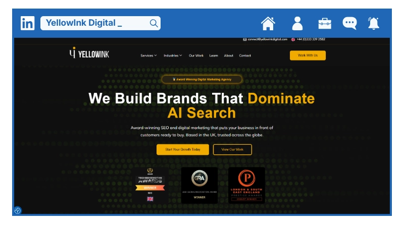 YellowInk Digital - LinkedIn Lead Generation Agency