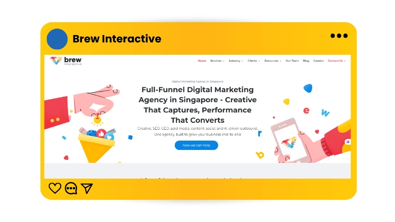 Brew Interactive - B2B Tech Media Companies in Singapore