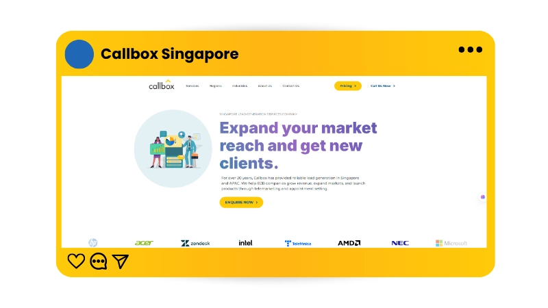 Callbox Singapore - Top B2B Tech Media Companies in Singapore