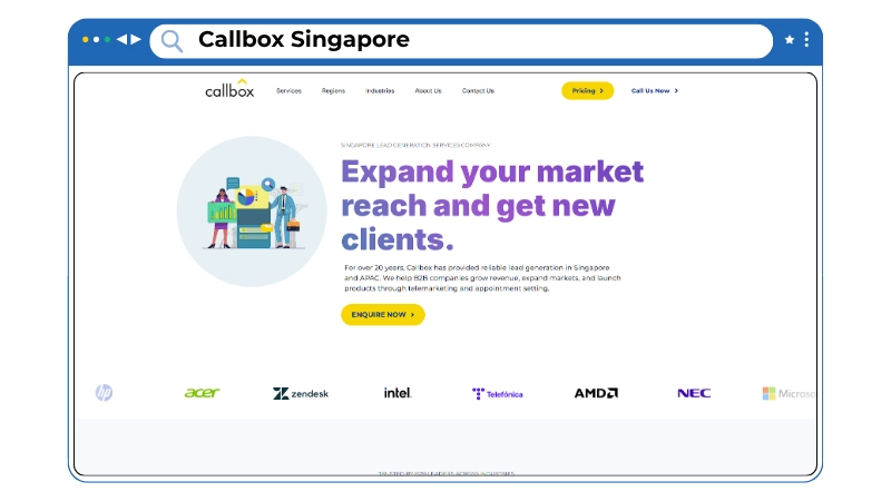 Callbox Singapore - Top Lead Generation Agency for Digital Twins