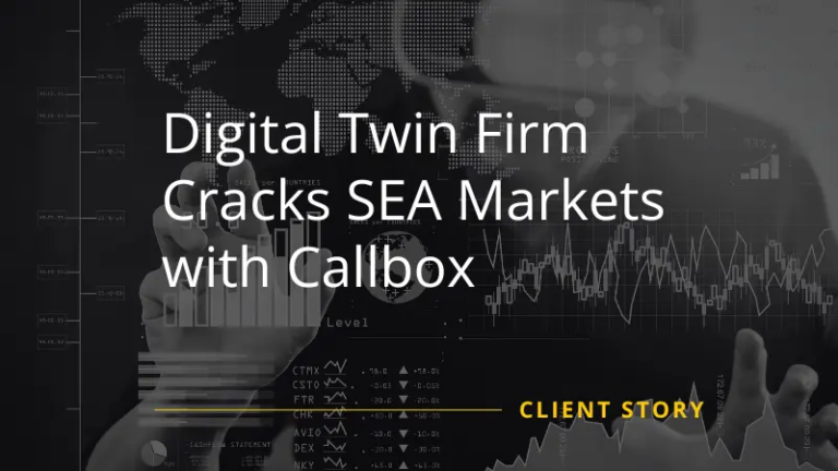 Digital Twin Firm Markets with Callbox