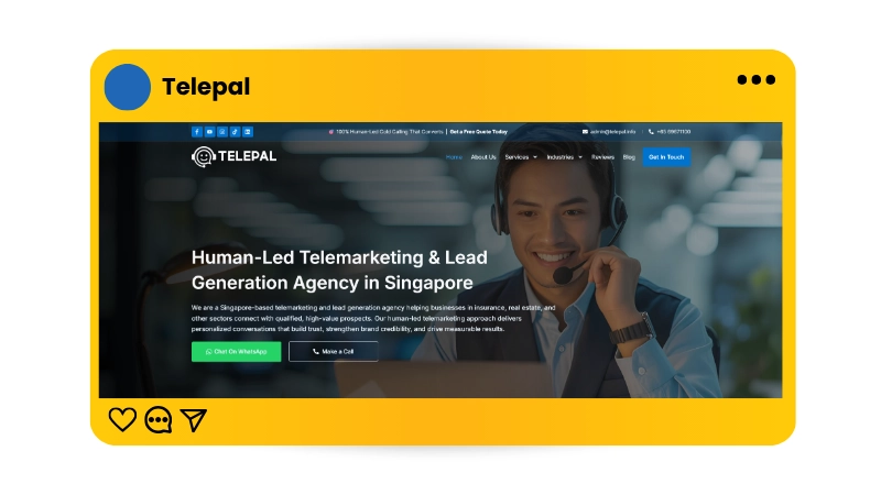 Telepal - B2B Tech Media Companies in Singapore