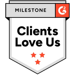 Clients Love Us G2 Badge