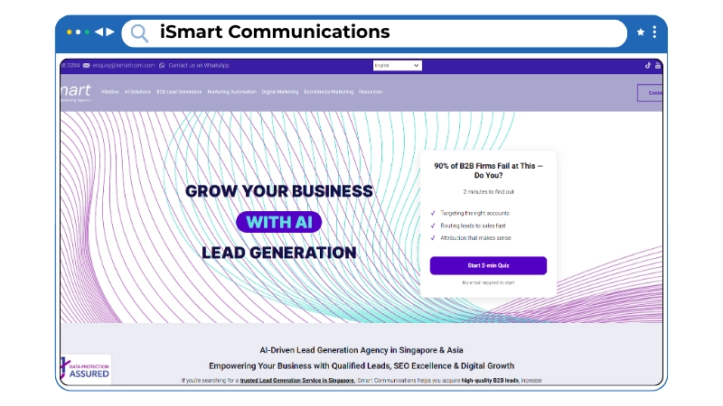 iSmart Communications - Lead Generation Agencies for Digital Twins