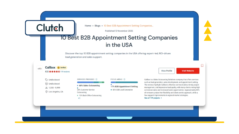 Clutch - Callbox Top Appointment Setting Service