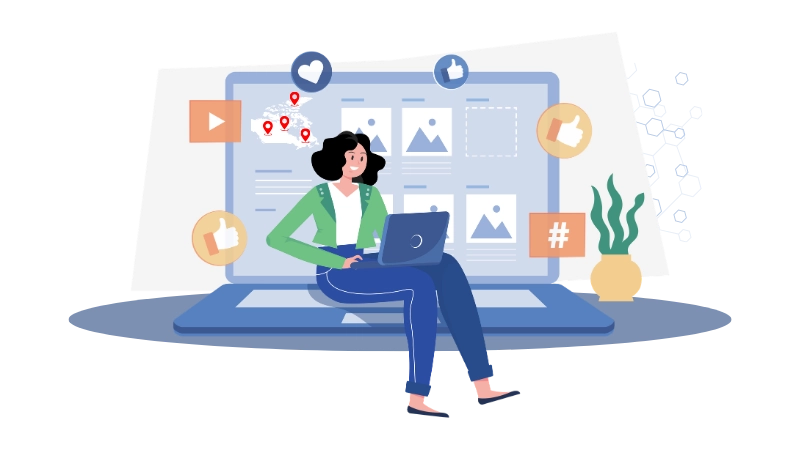 illustration for investing content targeting buyer's pain points