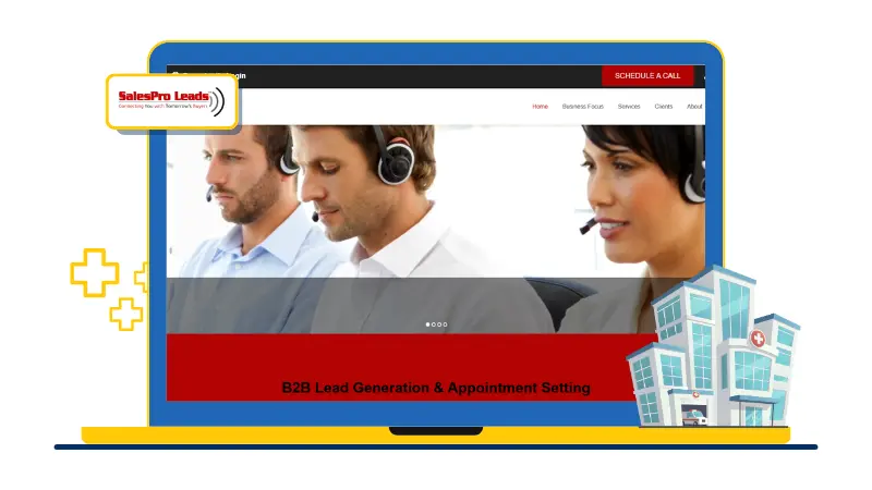 Sales Pro Leads homepage