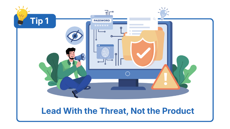Lead With the Threat, Not the Product