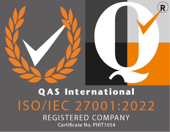 ISO certified badge