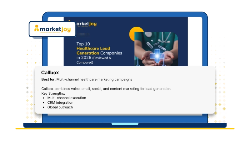 Callbox Ranked #5 for Healthcare Lead Generation
