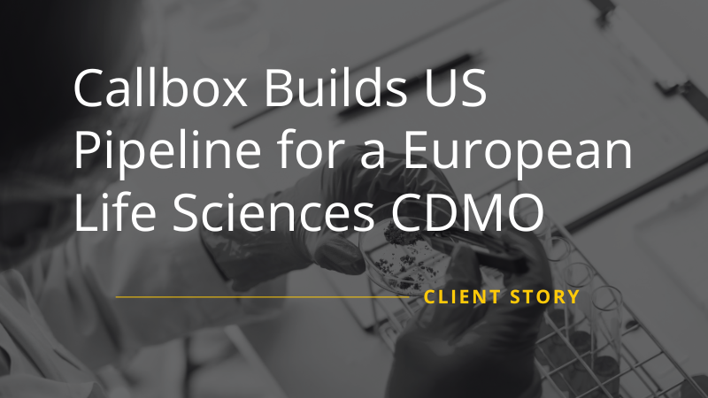 US Pipeline for a Canadian Life Sciences Case Study