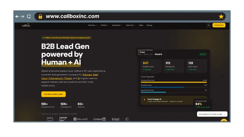 Callbox - Best lead generation company for RPA