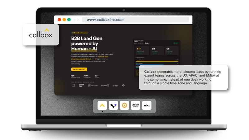 Callbox - Top Company Serving Enterprise Telecom Teams